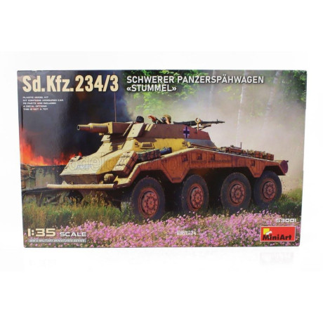 MINIART TANK SD.KFZ. 234/3 STUMMEL MILITARY 1945 1/35