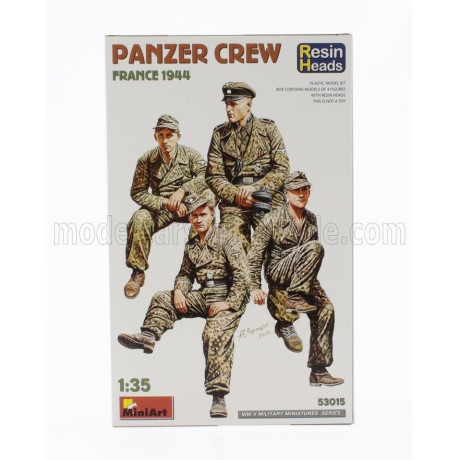 MINIART FIGURES SOLDIER MILITARY PANZER CREW 1/35