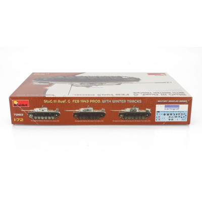 MINIART TANK STUG III AUSF. G WITH WINTER TRACKS MILITARY 1943 1/72