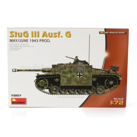MINIART TANK STUG III AUSF. G MILITARY 1943 1/72