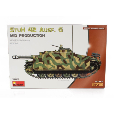 MINIART TANK STUH 42 AUSF. G MILITARY 1943 1/72