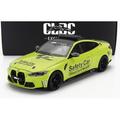 MINICHAMPS BMW 4-SERIES M4 COUPE (G82) SAFETY CAR MOTOGP SEASON 2020 - YELLOW 1/18