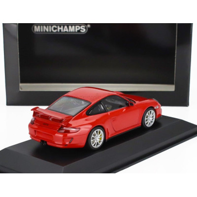MINICHAMPS PORSCHE 911 997 GT3 COUPE 2006 - RED 1/43