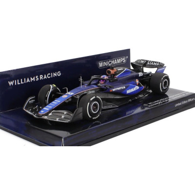 MINICHAMPS WILLIAMS F1  FW46 TEAM WILLIAMS RACING N 23 SEASON 2024 ALEXANDER ALBON - 2 TONE BLUE 1/43