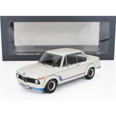 MINICHAMPS BMW 2002 TURBO 1974 - WHITE 1/18