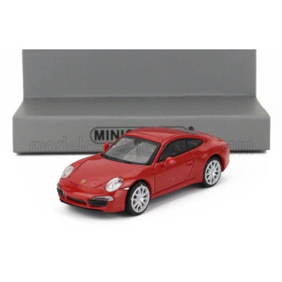 MINICHAMPS PORSCHE 911 997 COUPE 2011 - RED 1/87