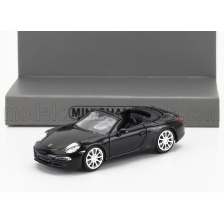 MINICHAMPS PORSCHE 911 991 CABRIOLET OPEN 2013 - BLACK 1/87