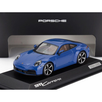 MINICHAMPS PORSCHE 911 992-2 CARRERA COUPE 2024 - BLUE 1/43
