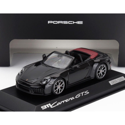 MINICHAMPS PORSCHE 911 992-2 CARRERA GTS CABRIOLET OPEN 2024 - BLACK 1/43