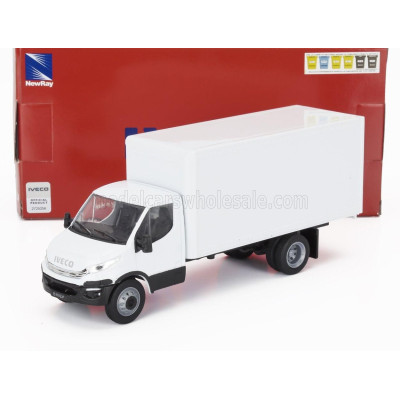 NEWRAY IVECO FIAT DAILY CASSONATO 2023 - WHITE 1/36
