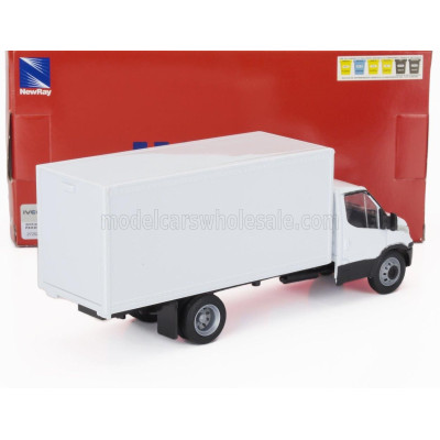 NEWRAY IVECO FIAT DAILY CASSONATO 2023 - WHITE 1/36