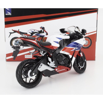 NEWRAY HONDA CBR 1000RR 2007 - WHITE RED BLACK 1/12