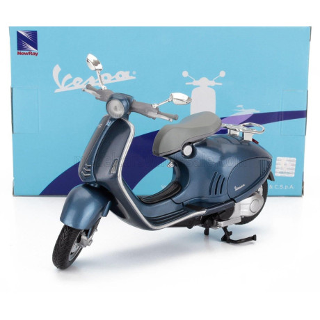 NEWRAY PIAGGIO VESPA 946 BELLISSIMA 2014 - BLUE MET 1/12