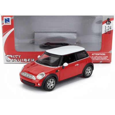 NEWRAY MINI COOPER 2006 - RED 1/24