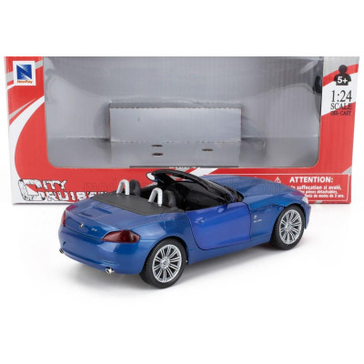 NEWRAY BMW Z4 SPIDER CABRIOLET OPEN 2009 - BLUE 1/24