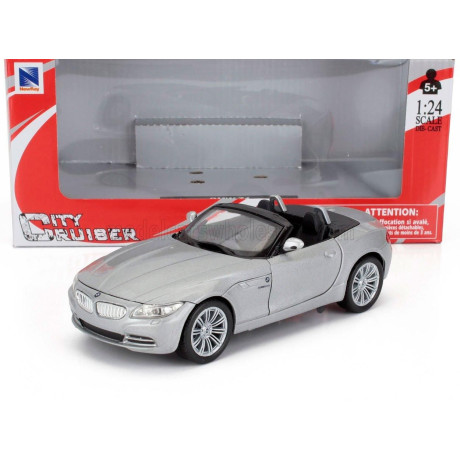 NEWRAY BMW Z4 SPIDER CABRIOLET OPEN 2009 - SILVER 1/24