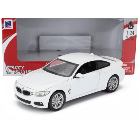 NEWRAY BMW 4-SERIES COUPE (F32) M-SPORTPAKET 2014 - WHITE 1/24