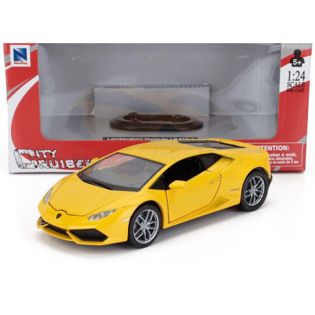 NEWRAY LAMBORGHINI HURACAN LP610-4 2014 - YELLOW 1/24