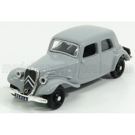 NOREV CITROEN TRACTION AVANT 11A 1937 - LIGHT GREY 1/87
