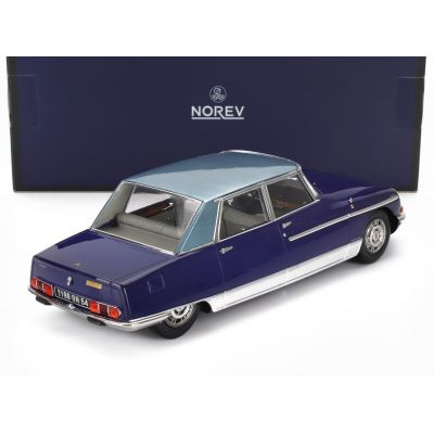 NOREV CITROEN DS21 LORRAINE 1969 - 2 TONE BLUE 1/18