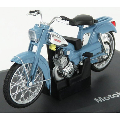 NOREV MOTOBECANE AV88 1976 - LIGHT BLUE 1/18