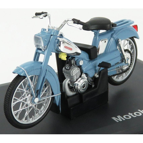 NOREV MOTOBECANE AV88 1976 - LIGHT BLUE 1/18