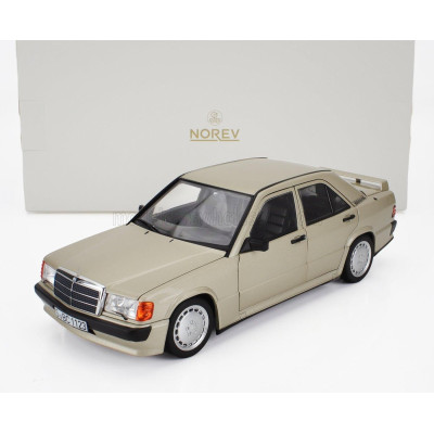 NOREV MERCEDES BENZ 190E 2.3 16V 1984 - SMOKE SILVER MET 1/18