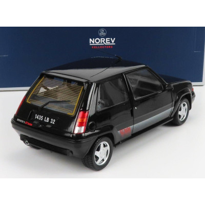 NOREV RENAULT R5 SUPERCINQUE GT TURBO 1989 - BLACK 1/18