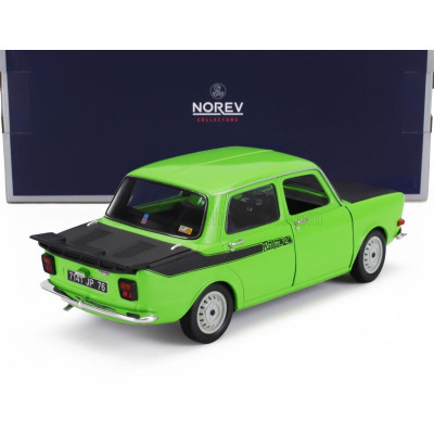 NOREV SIMCA 1000 RALLY2 1976 - GREEN BLACK 1/18