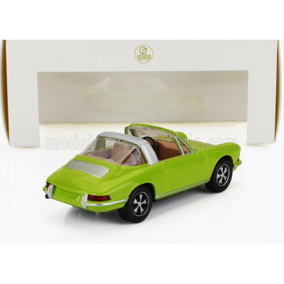NOREV PORSCHE 911 TARGA SPIDER 1969 - LIGHT GREEN 1/43