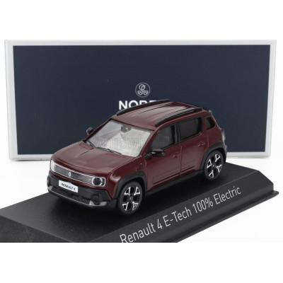 NOREV RENAULT R4 E-TECH 2025 - RED 1/43
