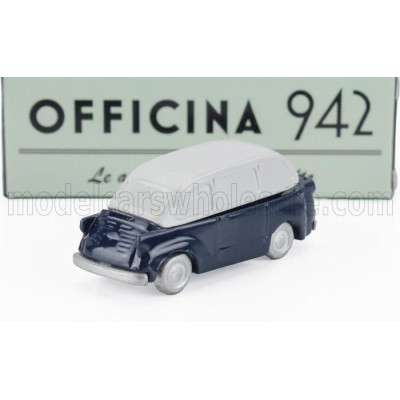 OFFICINA 942 FIAT 600 MULTIPLA SPECIALE CARROZZERIA FRUA 1956 - BLUE LIGHT GREY 1/76