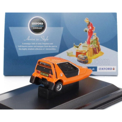 OXFORD MODELS RELIANT BOND BUG 700 ES 1978 - ORANGE 1/76