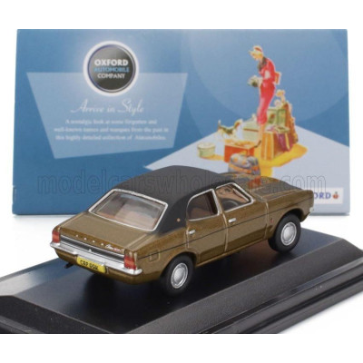 OXFORD MODELS FORD ENGLAND CORTINA MKII 1969 - BROWN BLACK 1/76