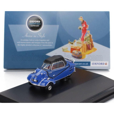 OXFORD MODELS MASSERSCHMITT KR200 1956 - BLUE BLACK 1/76