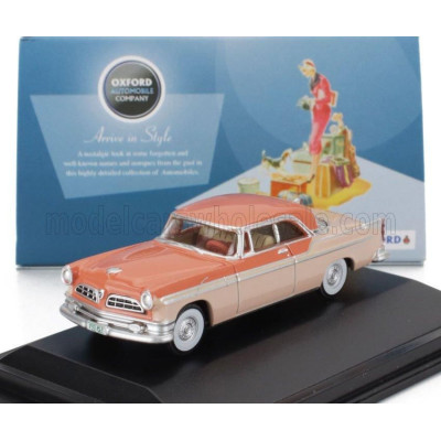 OXFORD MODELS CHRYSLER NEW YORKER DELUXE 1955 - 2 TONE BEIGE 1/87