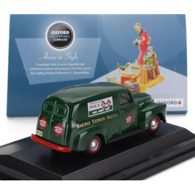 OXFORD MODELS CHEVROLET PANEL VAN REA 1950 - GREEN 1/87