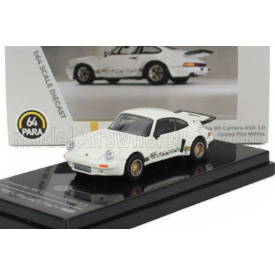 PARAGON MODELS PORSCHE 911 CARRERA RSR 3.0 COUPE LHD 1973 - WHITE 1/64