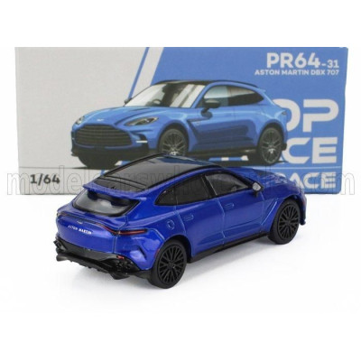 POP RACE LIMITED ASTON MARTIN DBX 707 2019 - BLUE 1/64