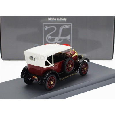 RIO MODELS FIAT 501 FIUME 1919 WITH GABRIELE D'ANNUNZIO FIGURE - RED BLACK 1/43