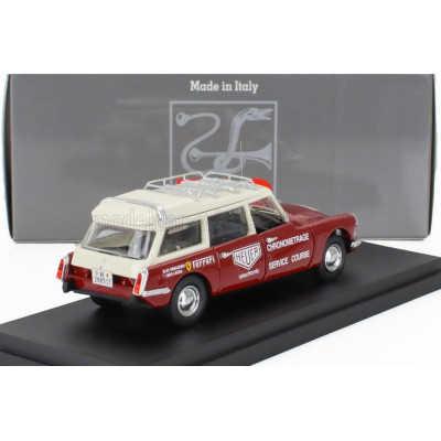 RIO MODELS CITROEN DS21 BREAK SW STATION WAGON FERRARI CHRONOMETRAGE SERVICE ASSISTANCE 1970 NIKI LAUDA - CLAY REGAZZONI - RED W