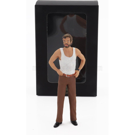 ROAD KINGS FIGURES RUBBER DUCK - WHITE BROWN 1/18