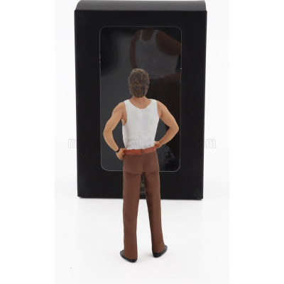 ROAD KINGS FIGURES RUBBER DUCK - WHITE BROWN 1/18