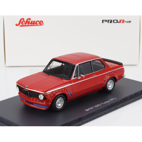 SCHUCO BMW 2002 TURBO 1973 - RED 1/43