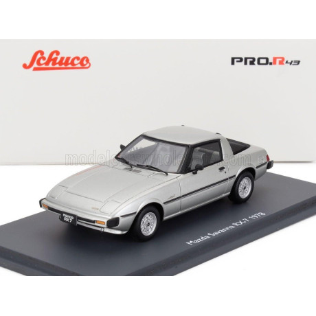SCHUCO MAZDA SAVANNA RX-7 1978 - SILVER 1/43