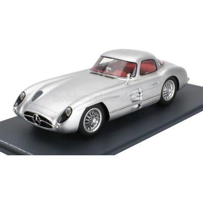 SCHUCO MERCEDES BENZ 300 SLR UHLENHAUT COUPE 1955 - SILVER 1/12