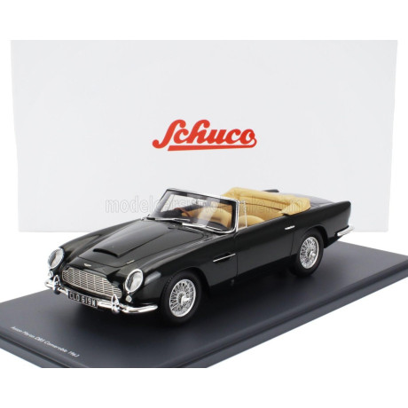 SCHUCO ASTON MARTIN DB5 VOLANTE CABRIOLET OPEN 1964 - GREY MET 1/18