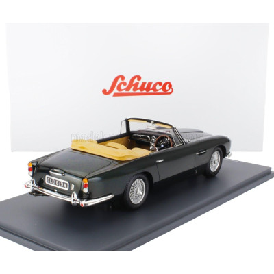SCHUCO ASTON MARTIN DB5 VOLANTE CABRIOLET OPEN 1964 - GREY MET 1/18
