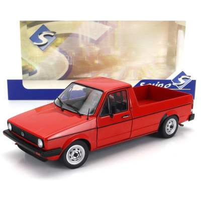 SOLIDO VOLKSWAGEN CADDY MKI 1982 - RED 1/18