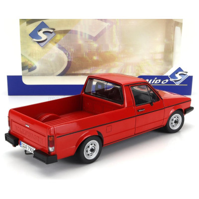 SOLIDO VOLKSWAGEN CADDY MKI 1982 - RED 1/18